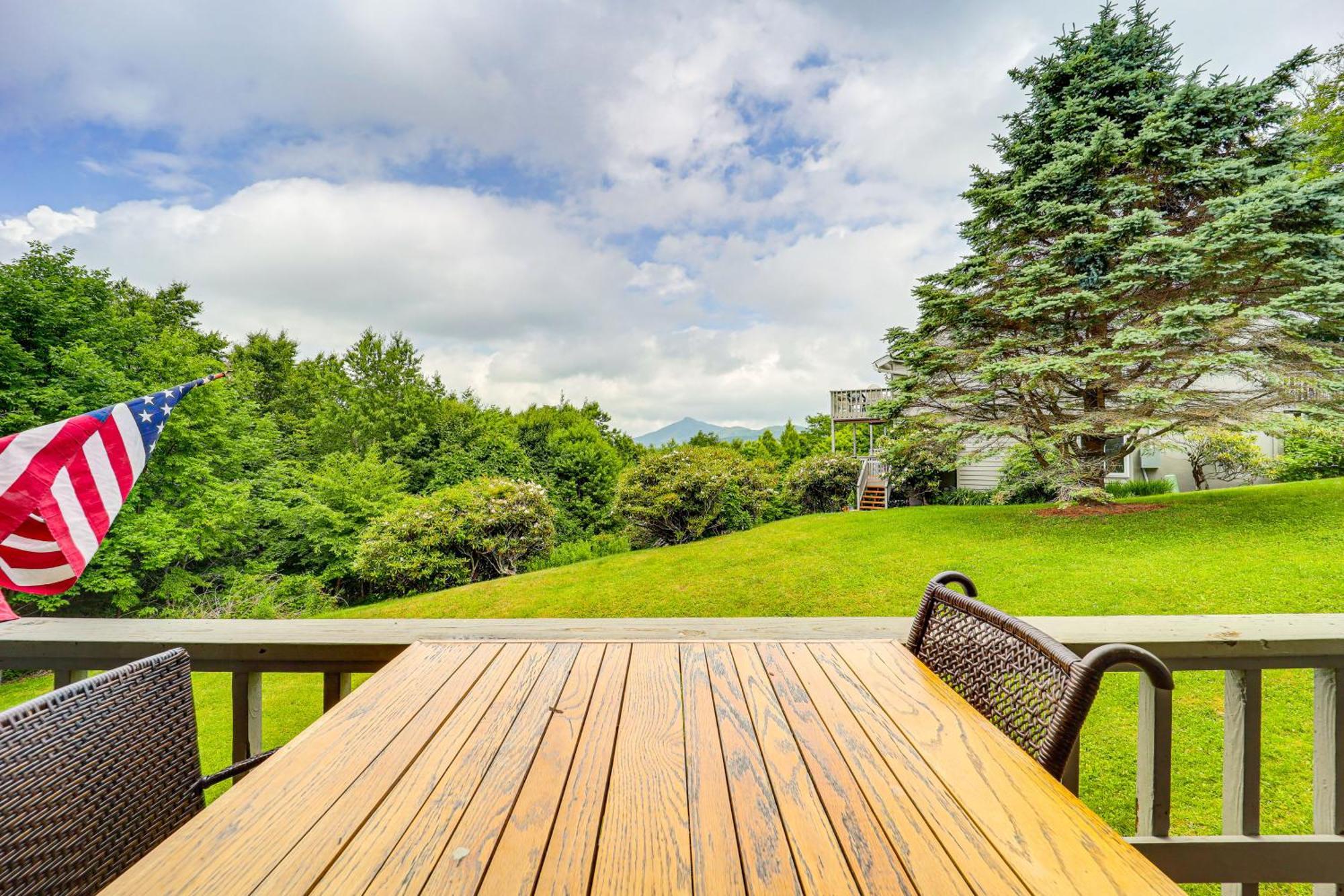 Banner Elk Mountain-View Condo 3 Mi To Skiing! ภายนอก รูปภาพ