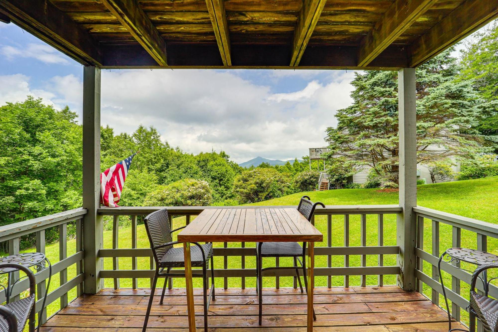 Banner Elk Mountain-View Condo 3 Mi To Skiing! ภายนอก รูปภาพ