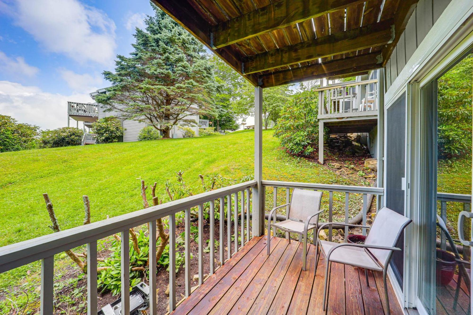 Banner Elk Mountain-View Condo 3 Mi To Skiing! ภายนอก รูปภาพ